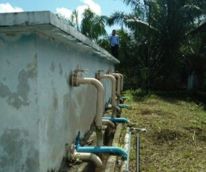  Bulan Ini Warga Bantan Bengkalis Bakal Nikmati Air Bersih Dari PDAM